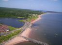 Aerial view of Pictou Lodger Resort